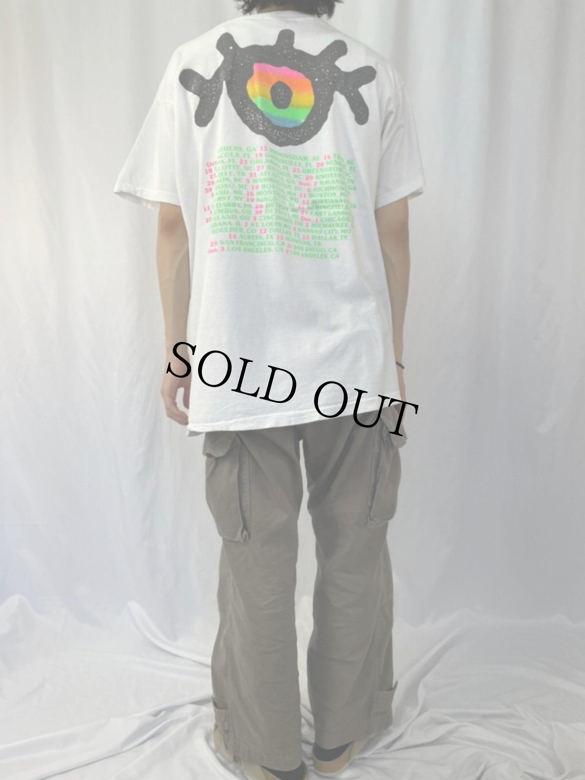 画像5: 80's The B-52's "Cosmic Thing" ニューウェーブバンドTシャツ (5)