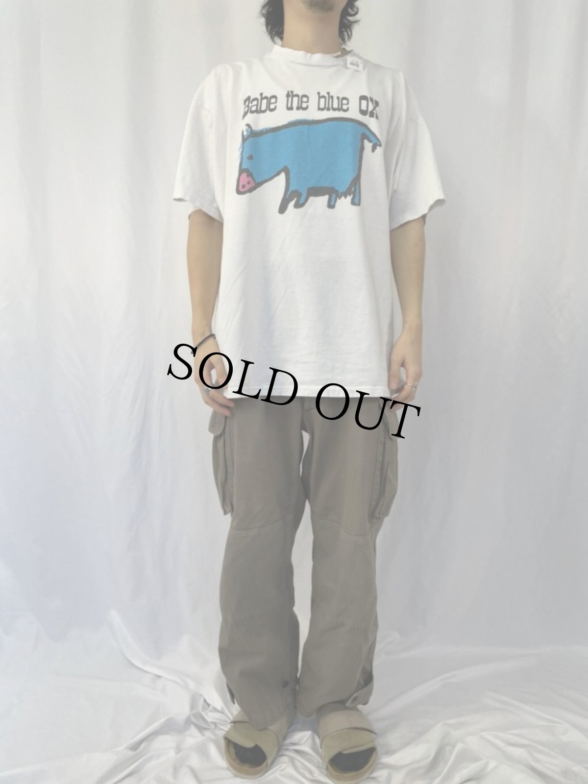 画像2: 90's Babe the Blue OX ロックバンドTシャツ XXL (2)