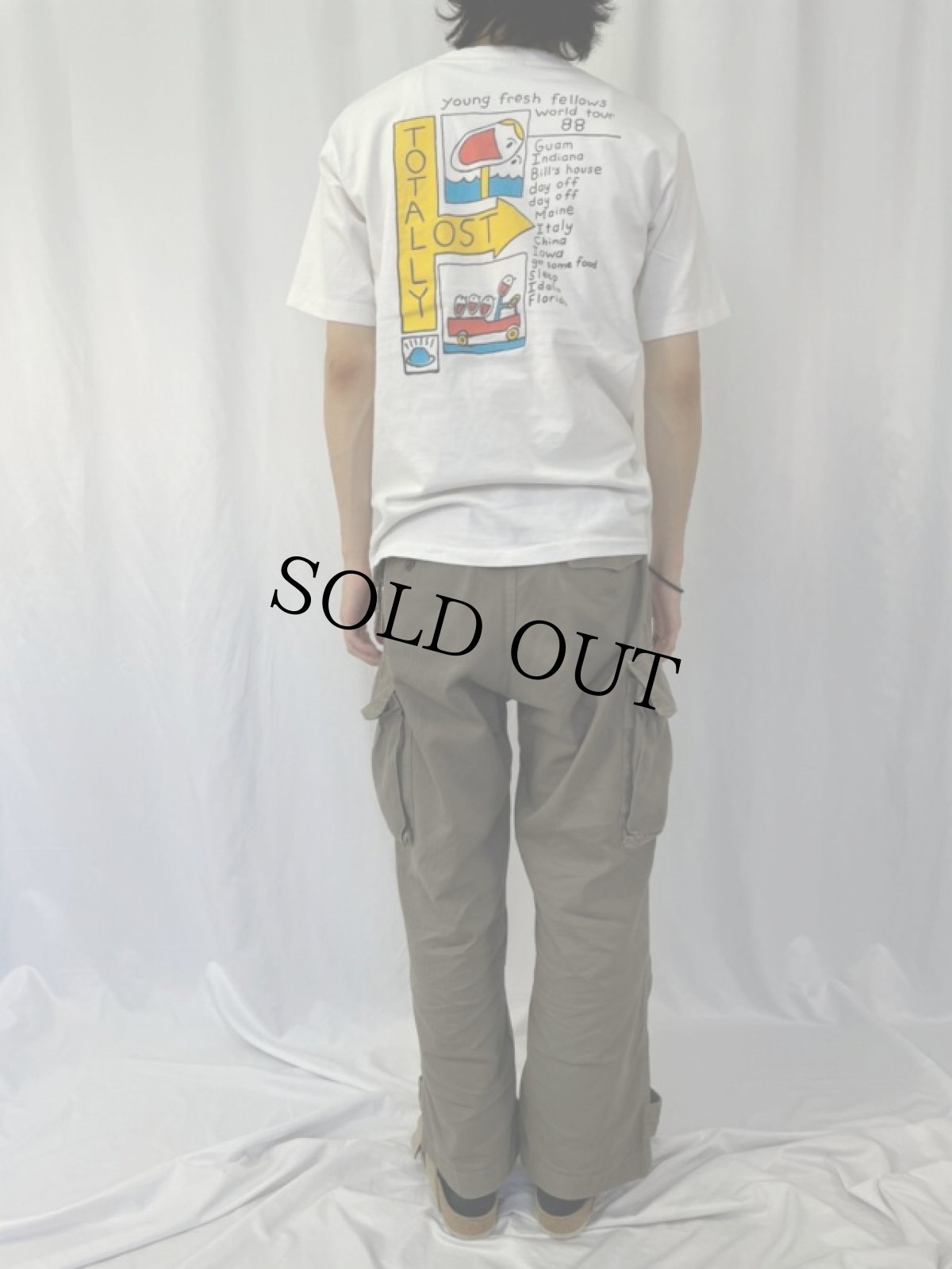 画像5: 80's The Young Fresh Fellows オルタナティブロックバンドツアーTシャツ L (5)