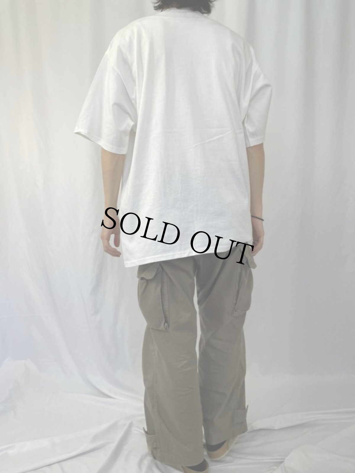 画像4: 人体模型 イラストTシャツ XL (4)