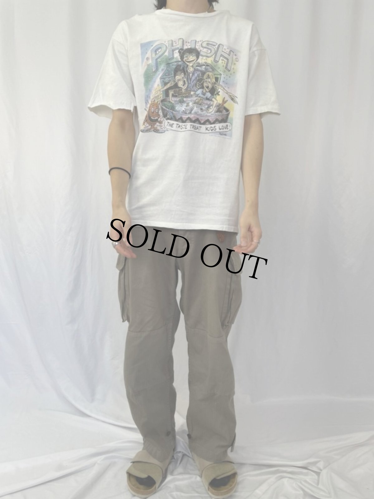 画像2: 90's Phish USA製 "THE TASTETREAT KIDS LOVE!" ロックバンド プリントTシャツ L (2)