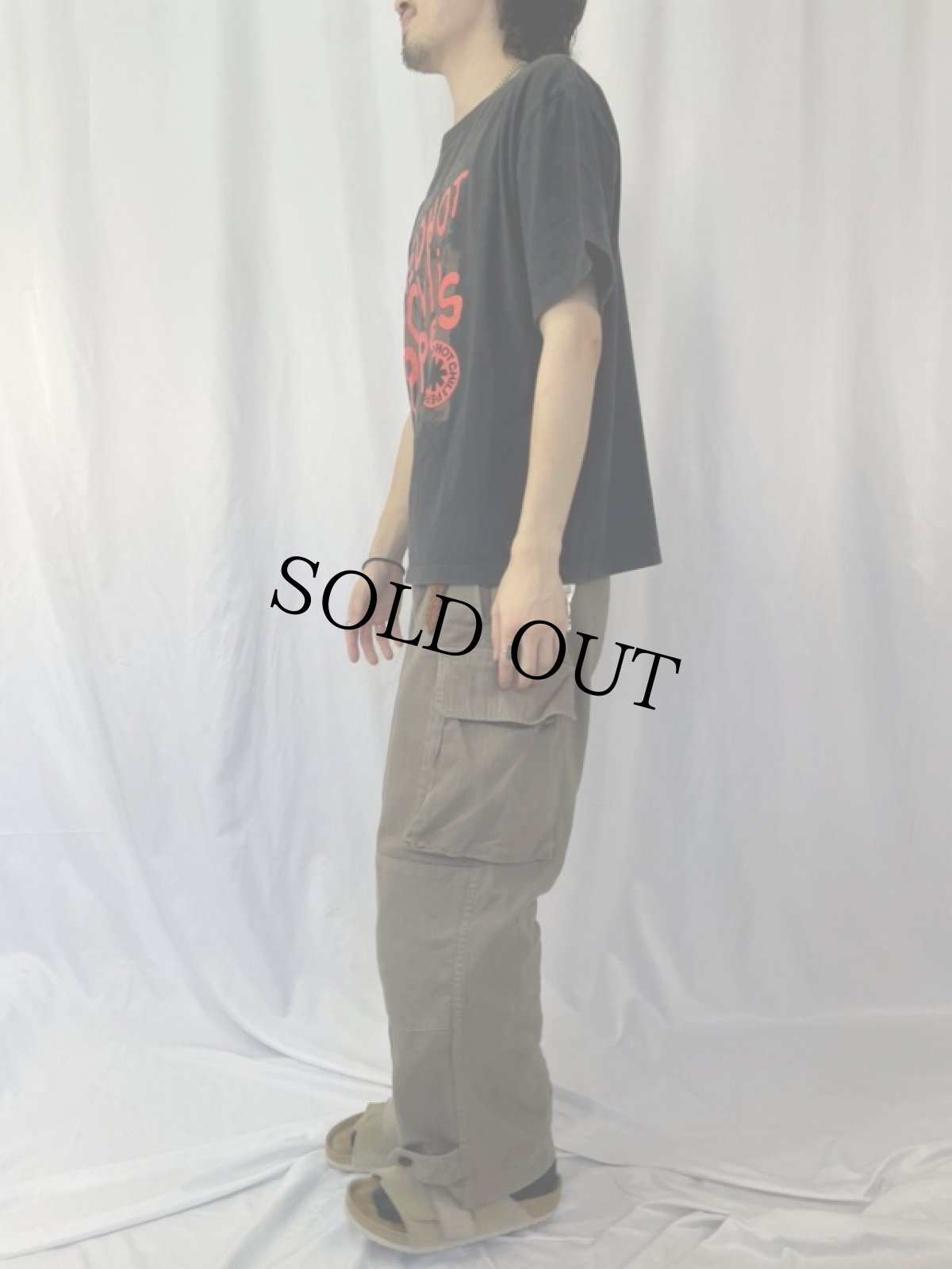 画像3: 90's RED HOT Chili Peppers ロックバンドプリントTシャツ L (3)