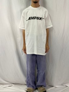 画像2: 90's BOSE USA製 音響機器ロゴTシャツ XL DEADSTOCK (2)