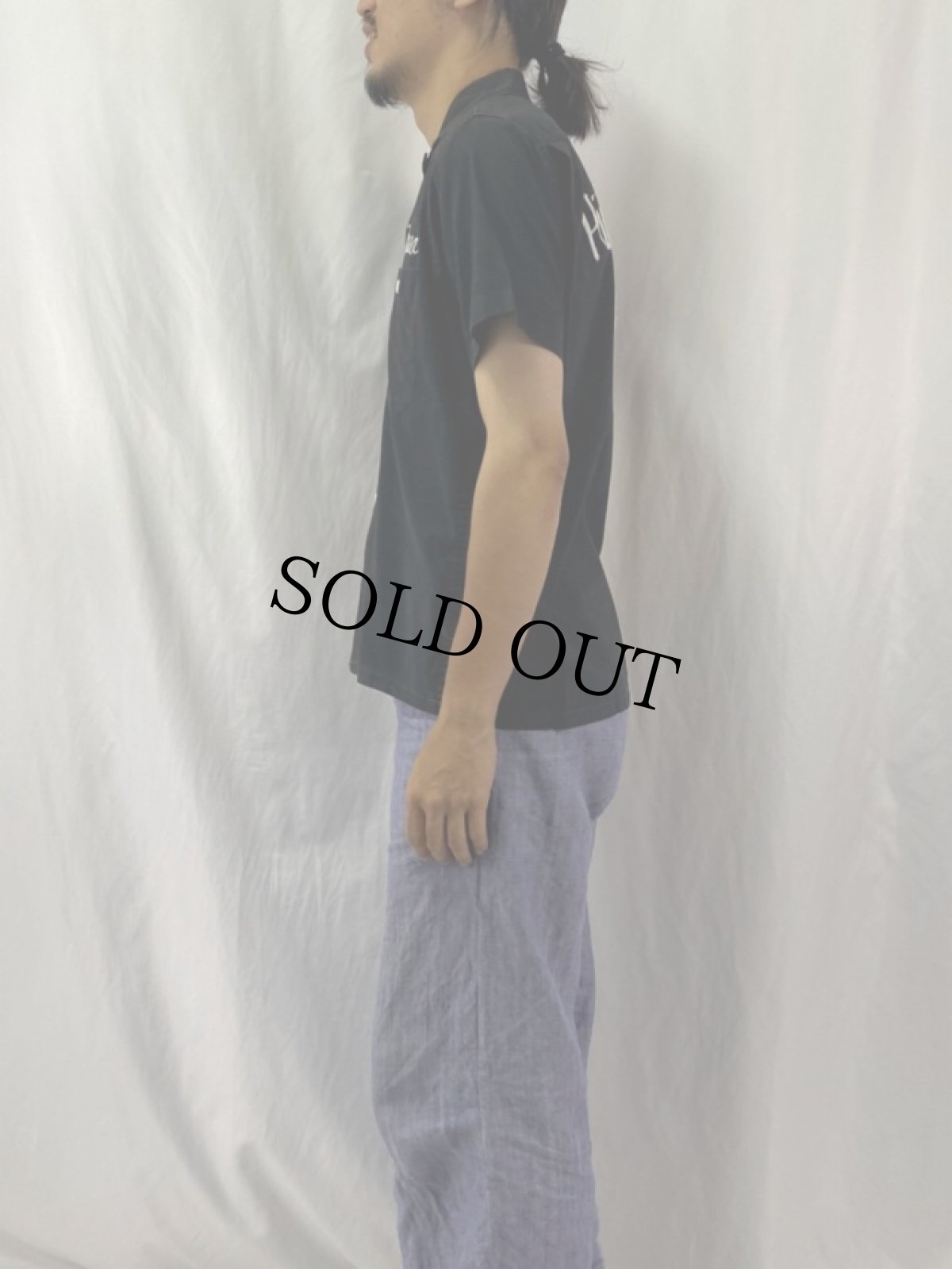 画像3: 60's  HOLIDAY SPORTSWEAR チェーン刺繍ボーリングシャツ S (3)