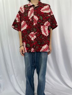 画像2: 90's〜 Patagonia 総柄 コットンアロハシャツ L (2)