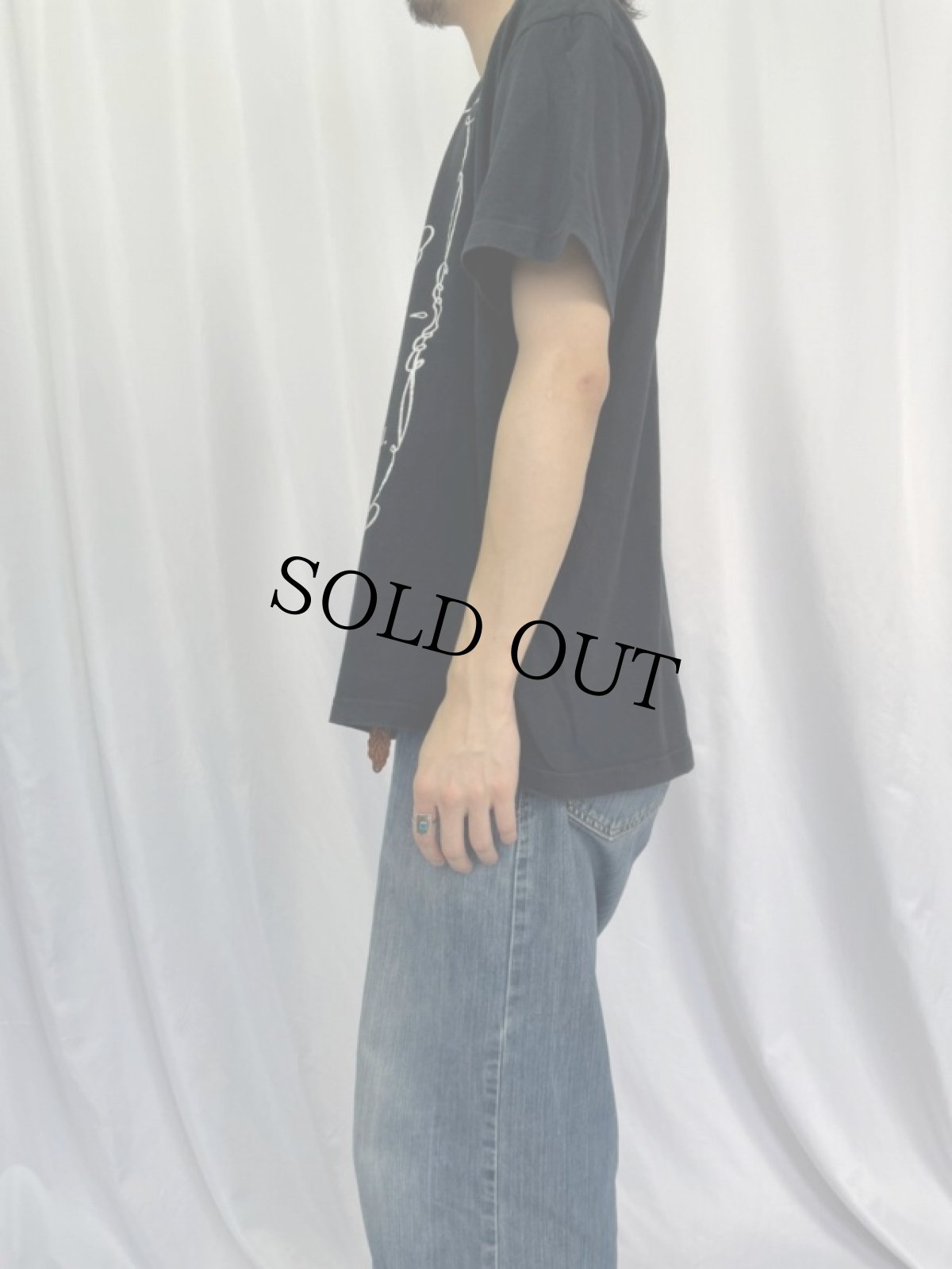 画像3: Spanish Whiskey "考える人" パロディTシャツ (3)