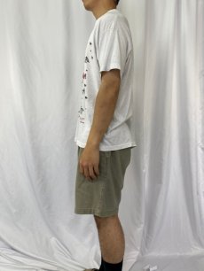 画像3: 90's "IRAQNOPHOBIA" USA製 クモプリントTシャツ XL (3)