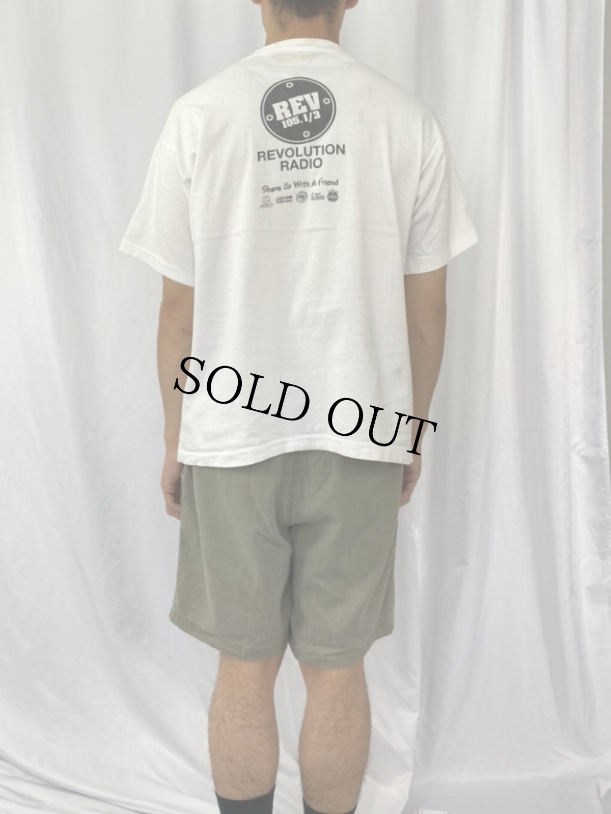 画像4: 90's REV 105 USA製 アメコミ風プリントTシャツ XL (4)