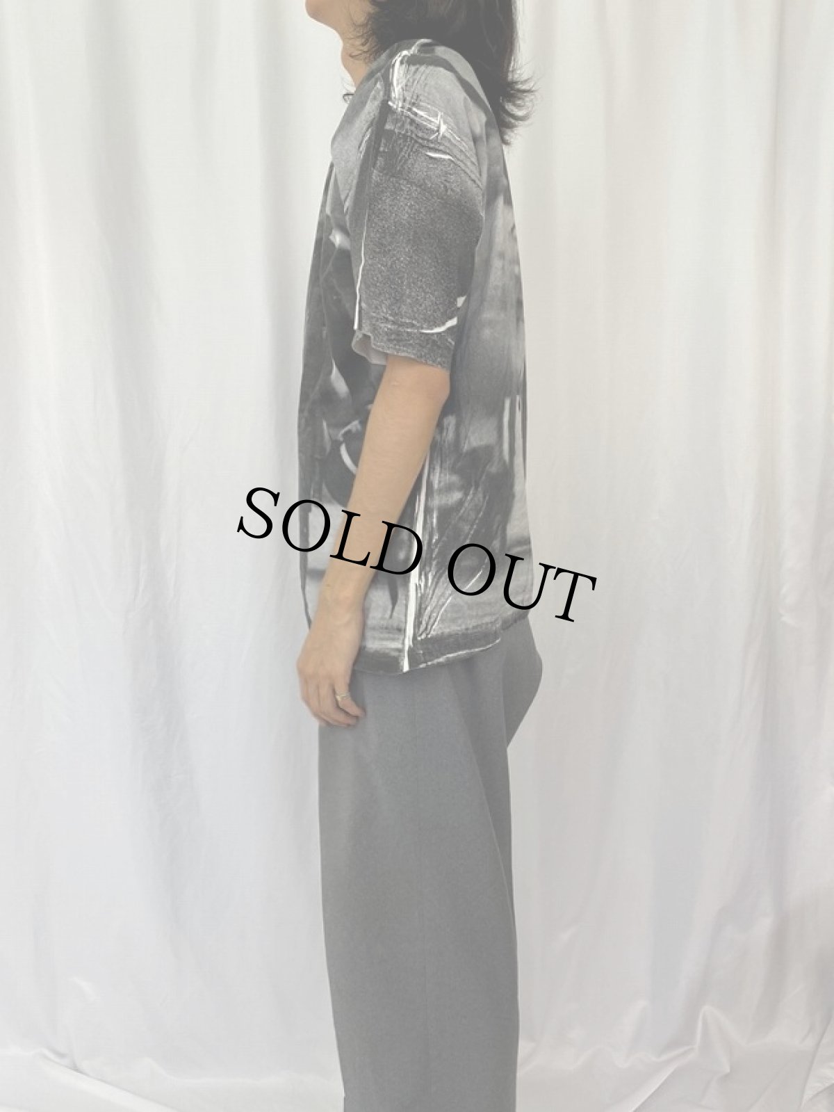 画像3: 手刷り 大判フォトプリントTシャツ ONESIZE (3)