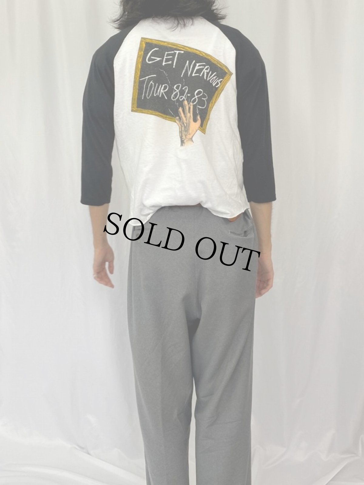 画像5: 80's PAT BENATAR USA製 シンガーソングライター ラグランロンT L (5)