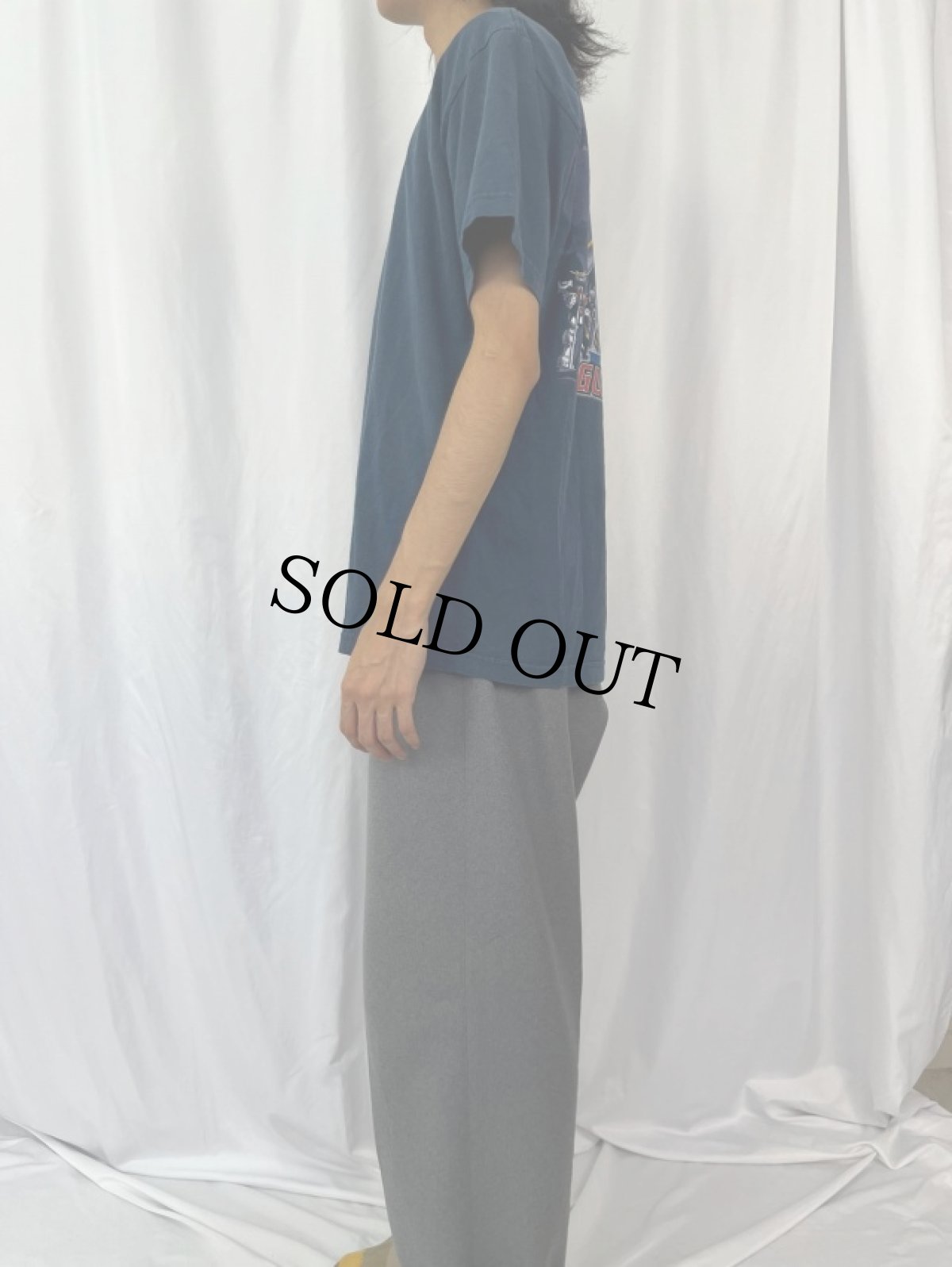 画像4: 新機動戦記ガンダムW アニメプリントTシャツ L (4)