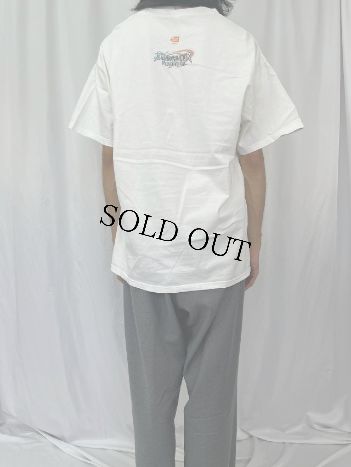 画像3: 2000's SOULCALIBUR Legends ゲームプリントTシャツ XL (3)