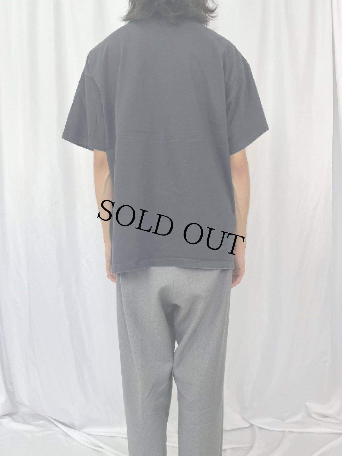 画像4: 90's SONIC "SEGA CHANNEL" USA製 ゲームキャラクタープリントTシャツ BLACK XL (4)