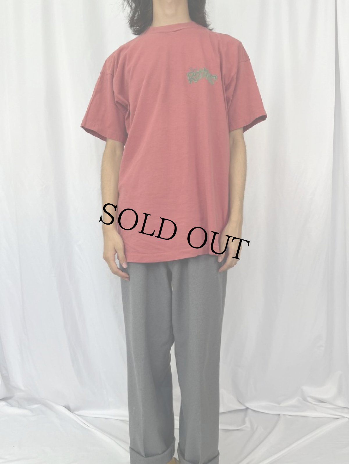 画像3: 90's Powell Peralta "RatNuts" USA製 キャラクタープリントTシャツ XL (3)