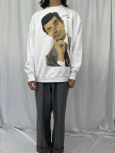 画像2: 90's Mr.Bean USA製 コメディアンプリントスウェット XXL (2)