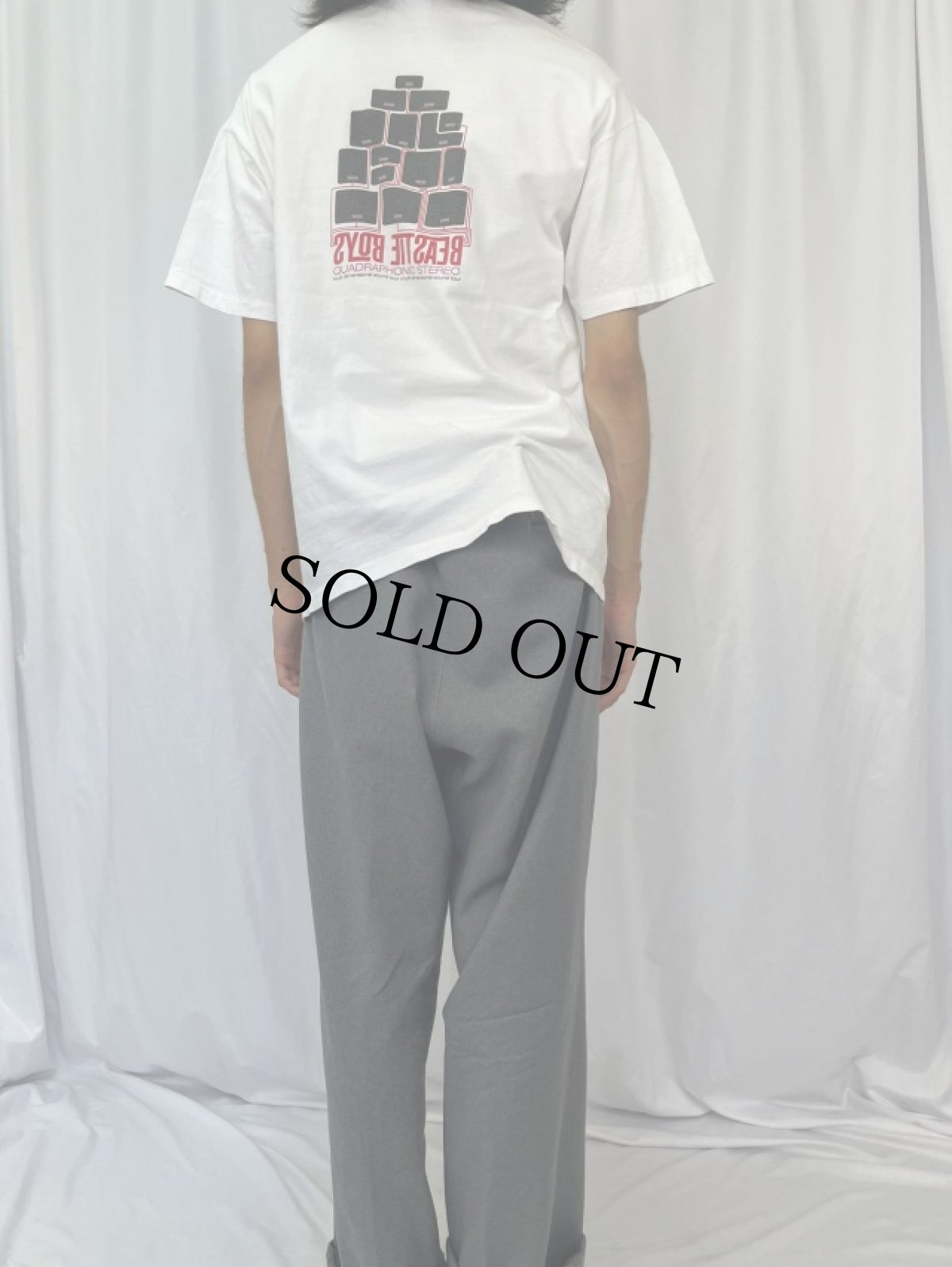 画像5: 90's BEASTIE BOYS "QUADRAPHONIC STEREO TOUR" ヒップホップTシャツ XL (5)