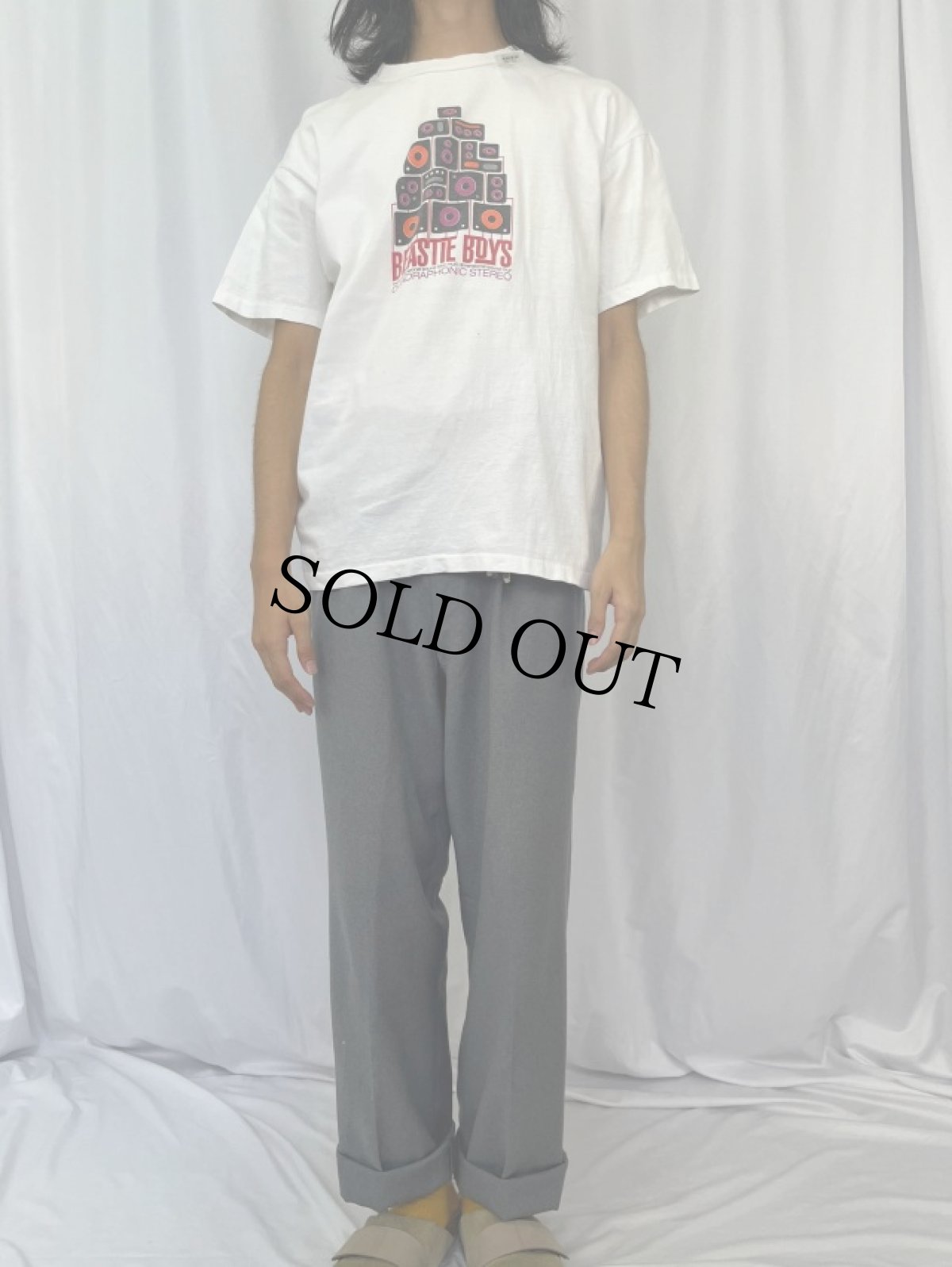 画像3: 90's BEASTIE BOYS "QUADRAPHONIC STEREO TOUR" ヒップホップTシャツ XL (3)