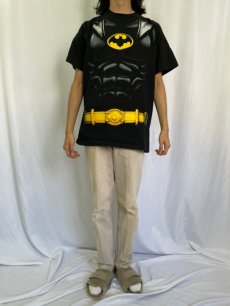 画像2: 【SALE】 90's DC COMICS "BATMAN" USA製 コスチュームTシャツ XL (2)