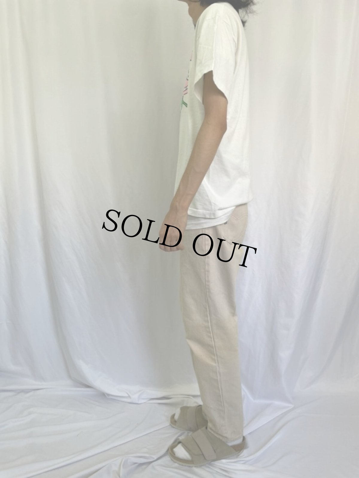 画像3: 90's Quisp USA製 シリアル企業 キャラクターTシャツ L (3)