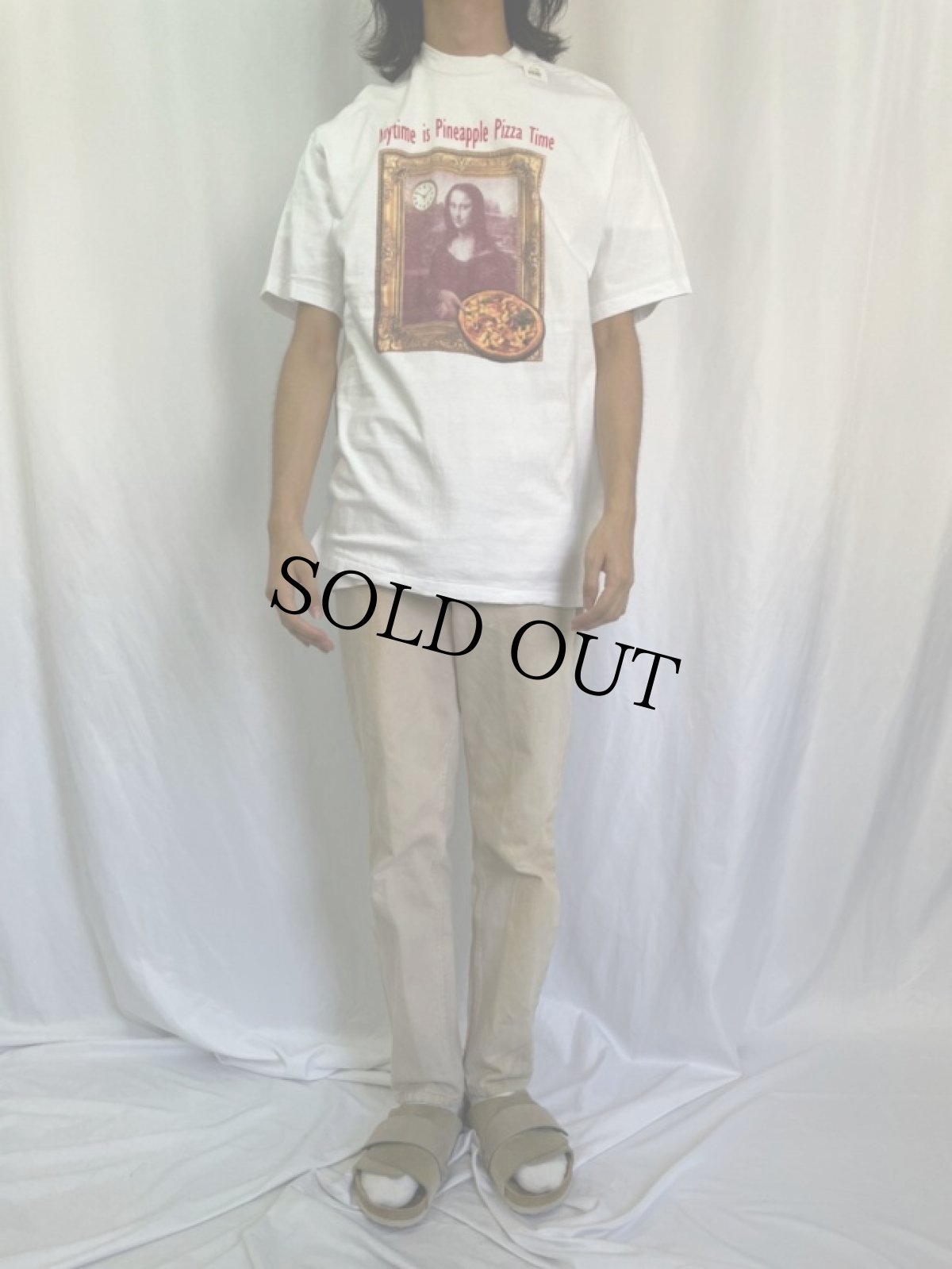 画像3: 90's Dole "Anytime is Pineapple Pizza Time" 企業Tシャツ (3)