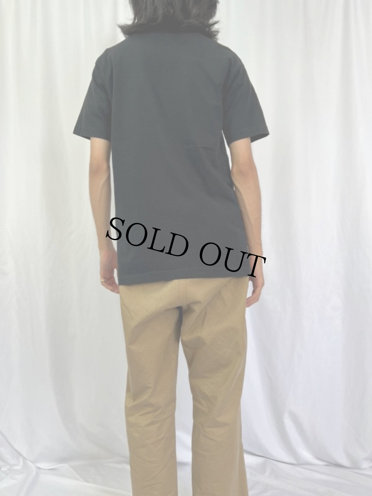 画像4: 90's Sandy Skoglund "FOX GAME" アートプリントTシャツ L (4)