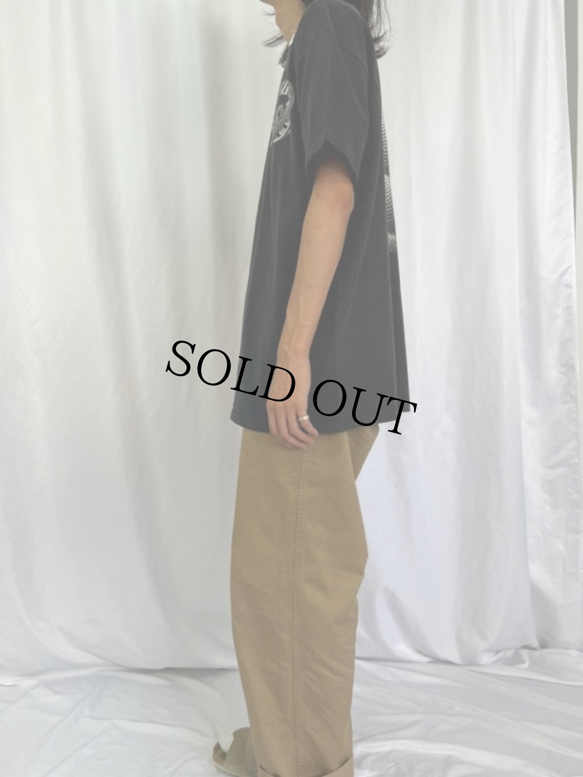 画像4: 90's M.C. Escher USA製 "Three Spheres" 騙し絵アートTシャツ (4)