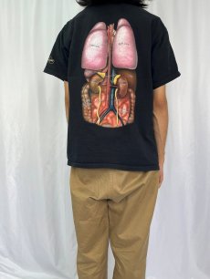 画像4: 臓器イラストTシャツ L (4)