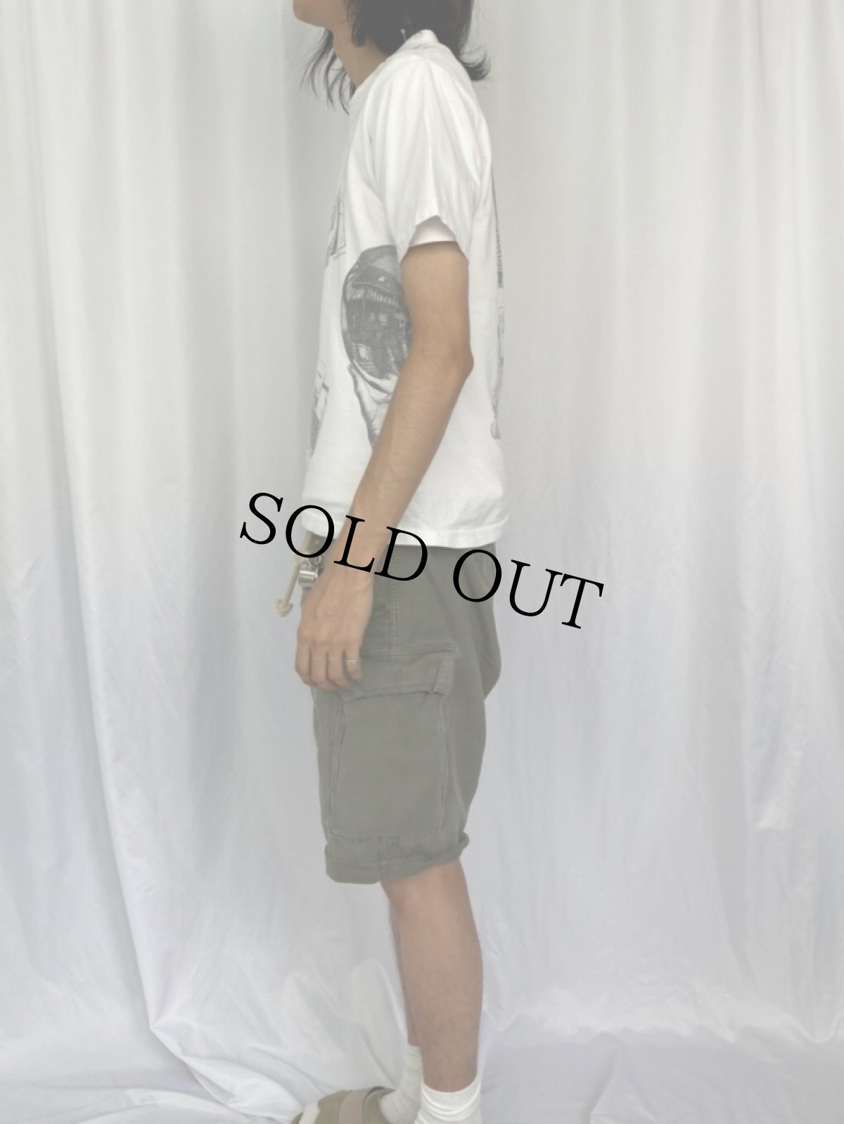 画像4: 80's M.C. Escher USA製 マルチプリント 騙し絵アートTシャツ (4)