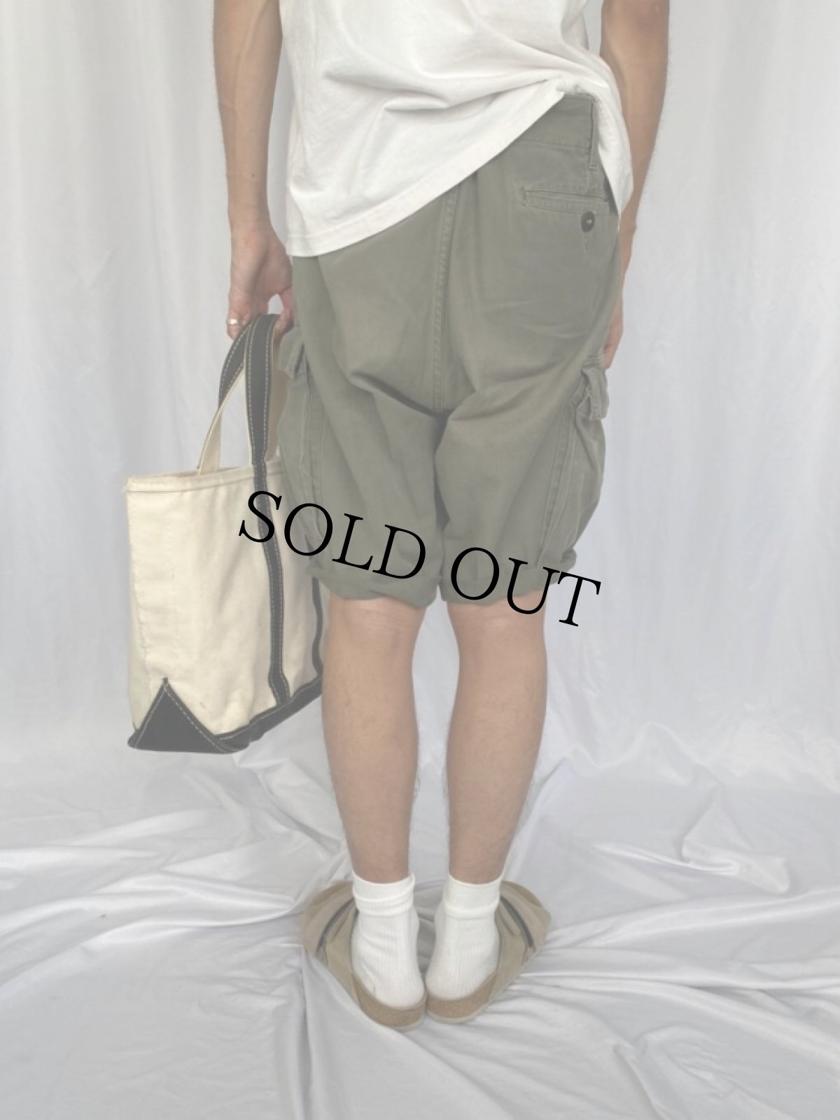 画像4: 90's L.L.Bean "BOAT AND TOTE" キャンバストートバッグ BLACK (4)