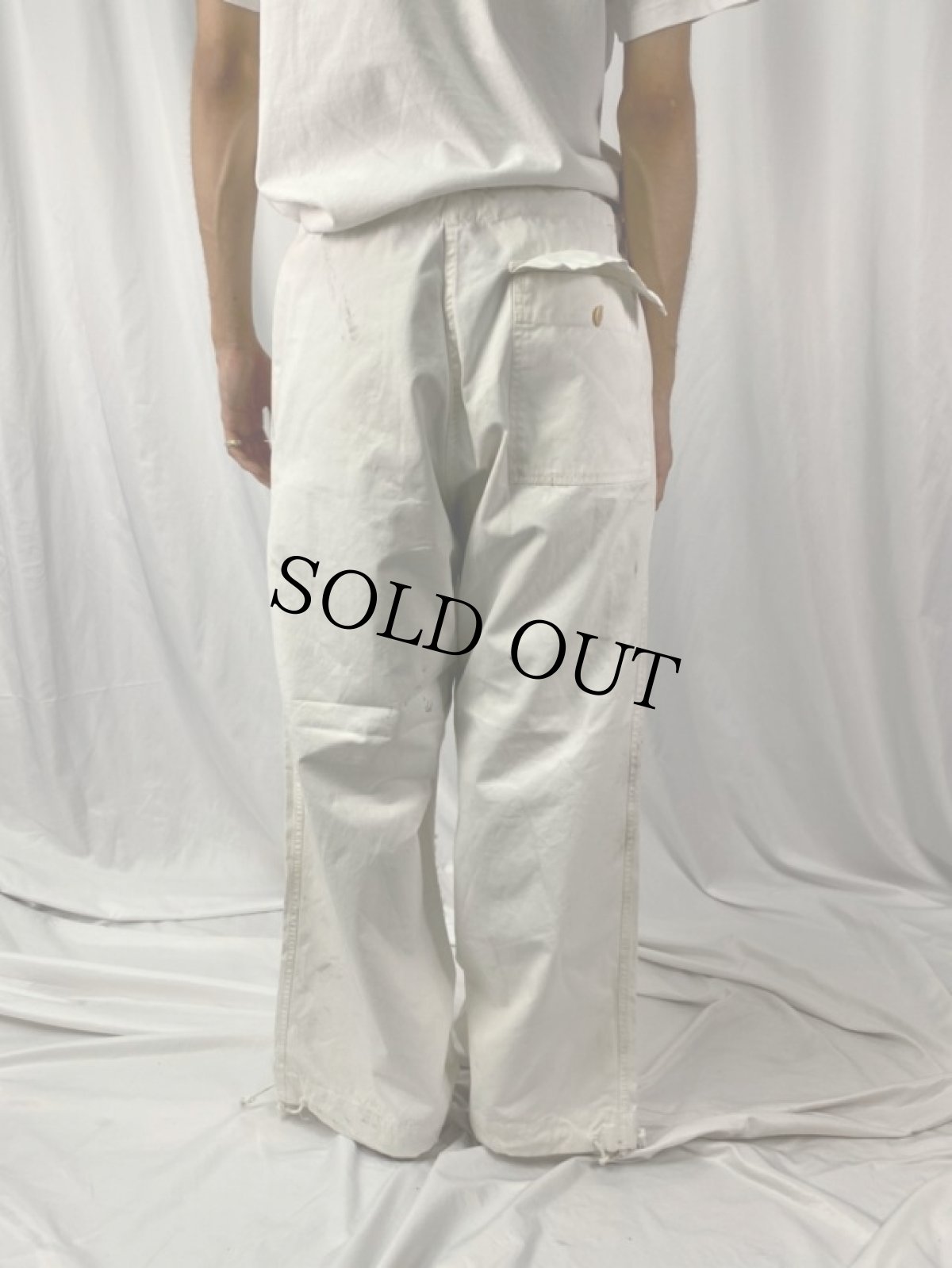 画像4: 40's U.S.ARMY Snow Camo Pants SMALL (4)