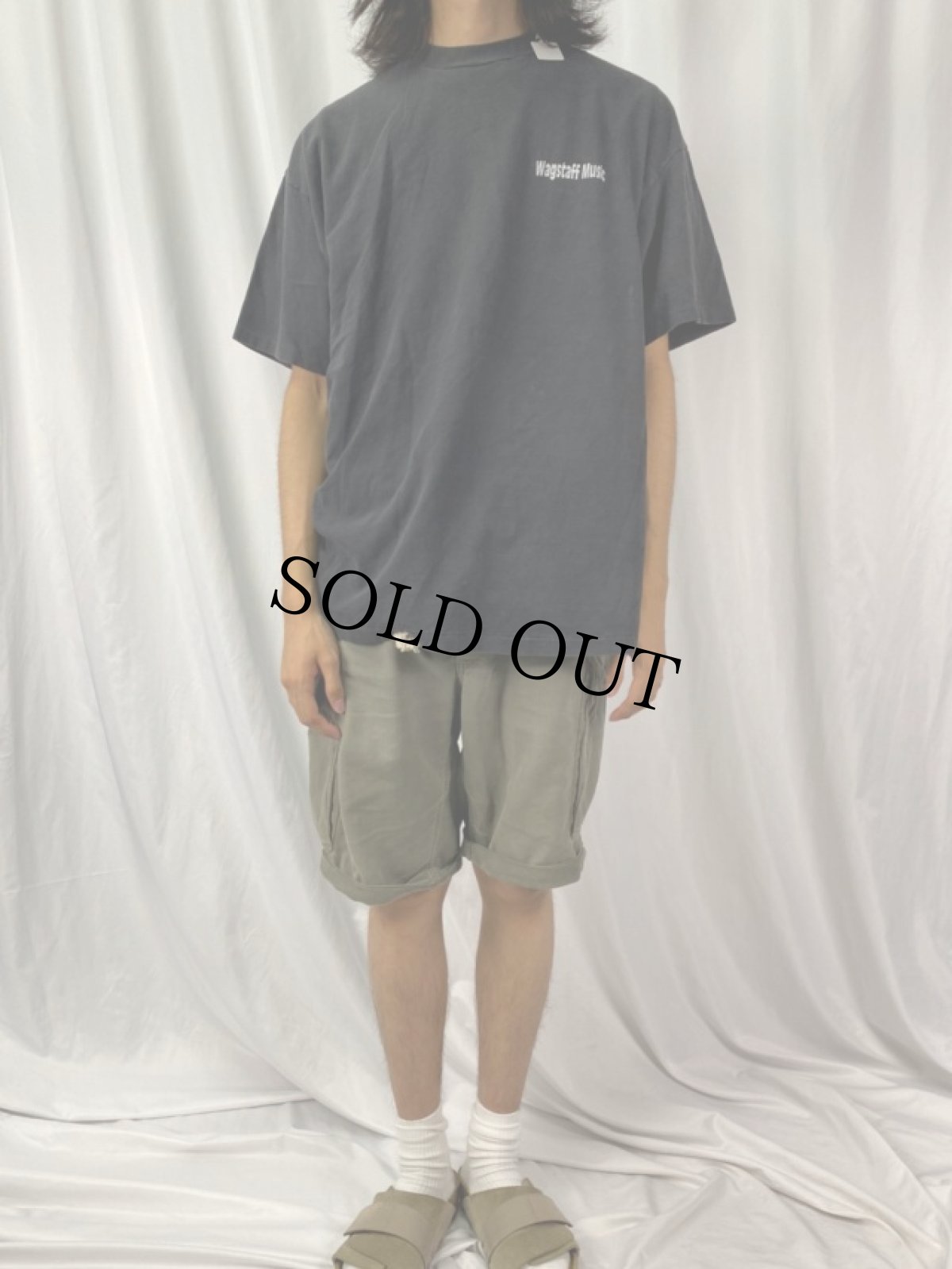 画像3: 90's Wagstaff Music "SHUT UP AND PLAY !" プリントTシャツ (3)