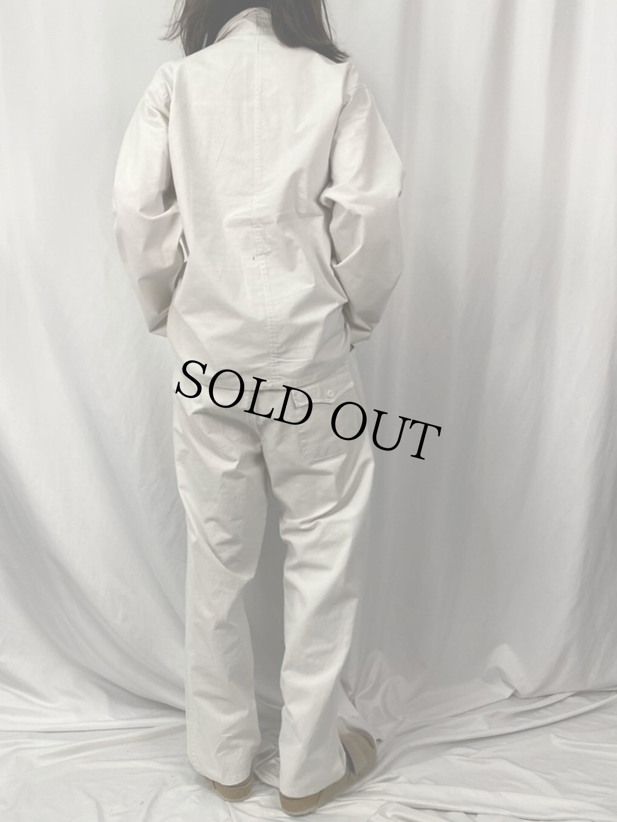 画像4: フレンチチャイナジャケット/パンツ SETUP SIZE66 (4)