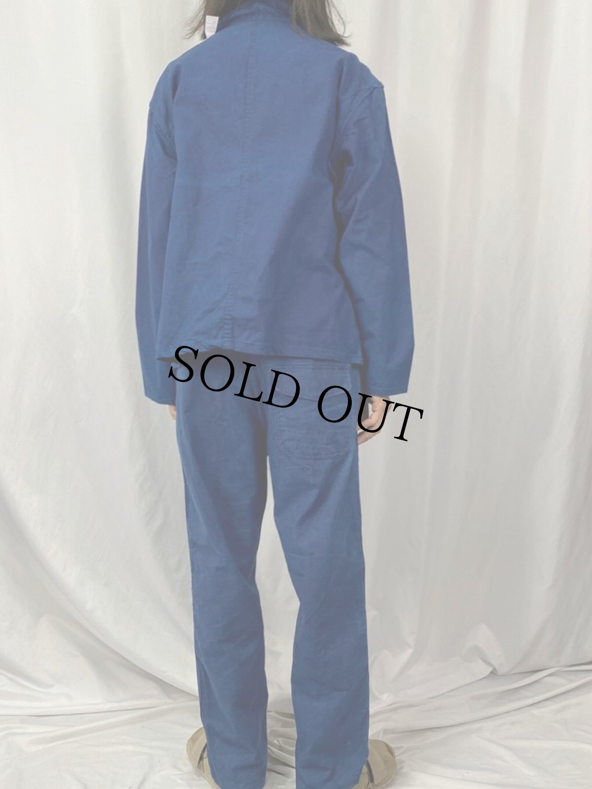 画像4: フレンチチャイナジャケット/パンツ SETUP SIZE54 (4)