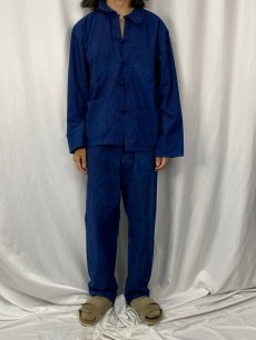 画像2: フレンチチャイナジャケット/パンツ SETUP SIZE54 (2)