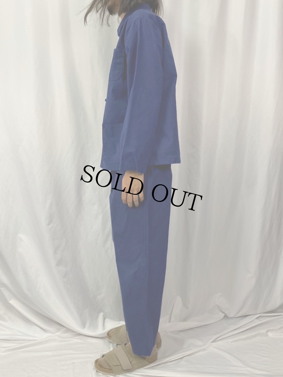 画像3: フレンチチャイナジャケット/パンツ SETUP SIZE60 (3)