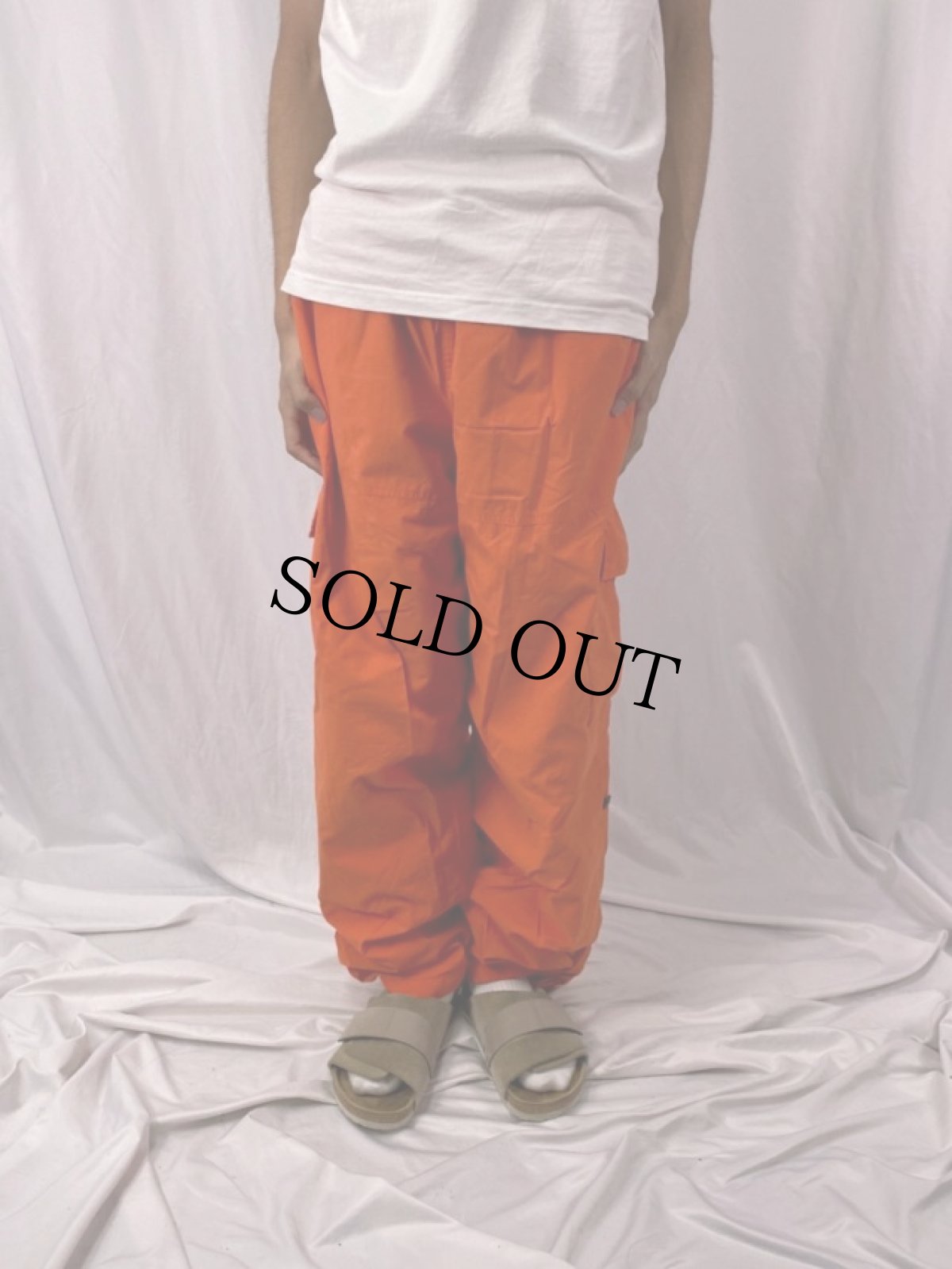 画像2: 90's POLO SPORT Ralph Lauren ナイロンカーゴパンツ L (2)