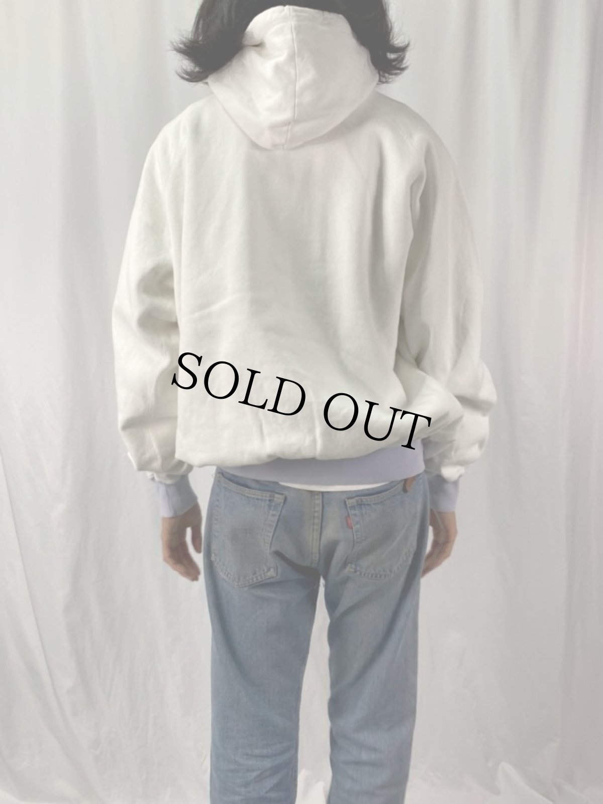 画像4: POLO Ralph Lauren "POLO USA" クッキーパッチ付き スウェットフーディ XL (4)