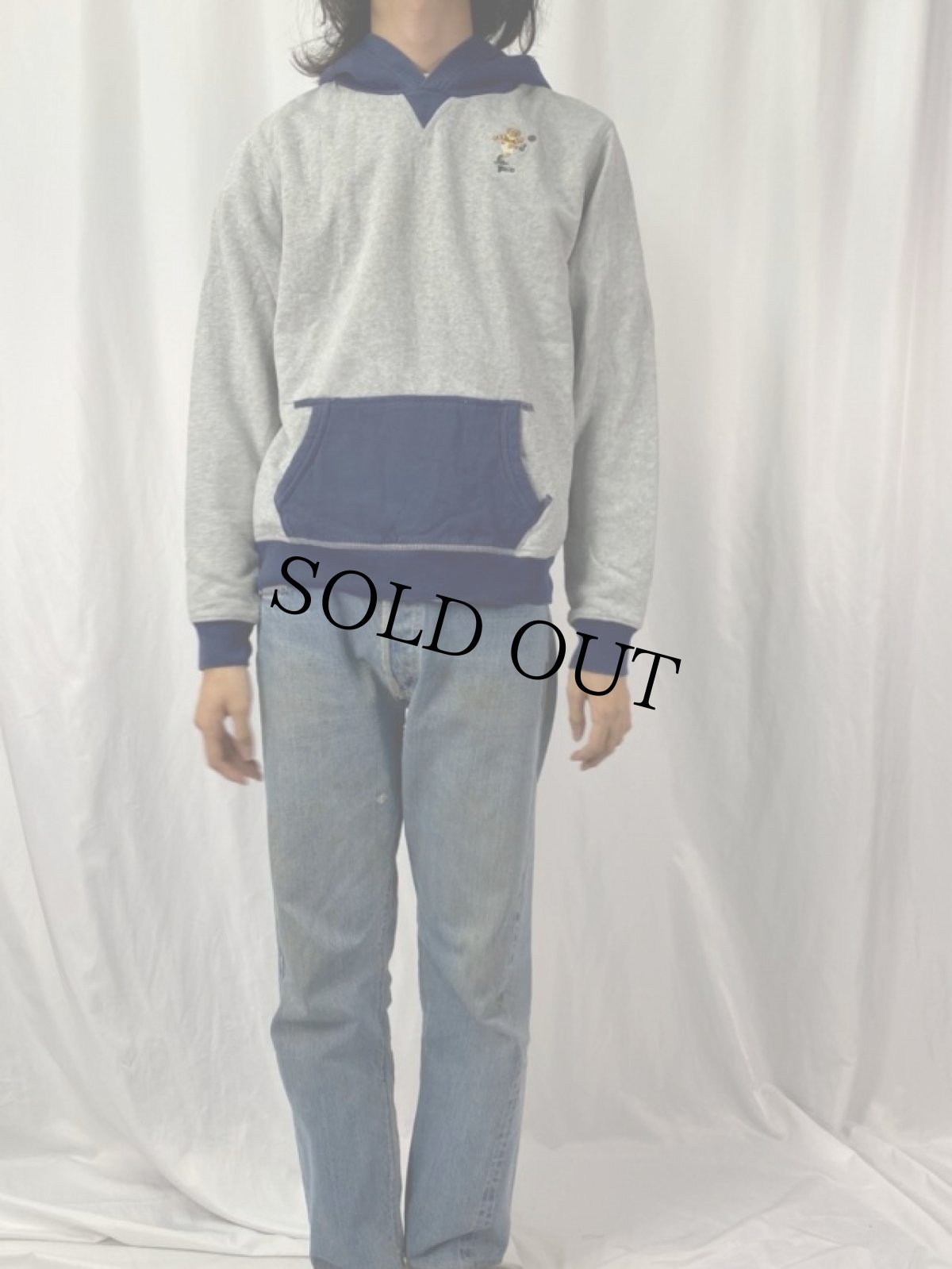 画像2: POLO Ralph Lauren ポロベア刺繍 スウェットフーディ (2)