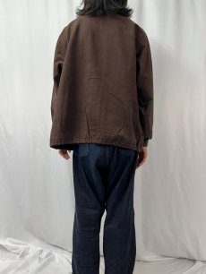 画像4: EZZE WEAR CANADA製 コットンジップジャケット XL (4)