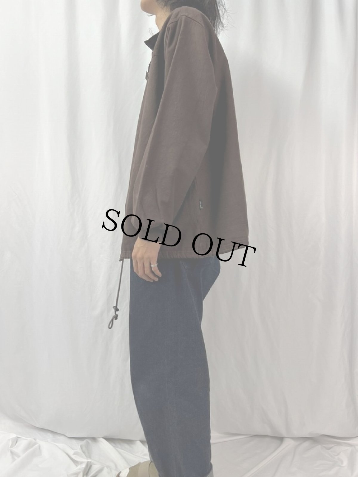 画像3: EZZE WEAR CANADA製 コットンジップジャケット XL (3)