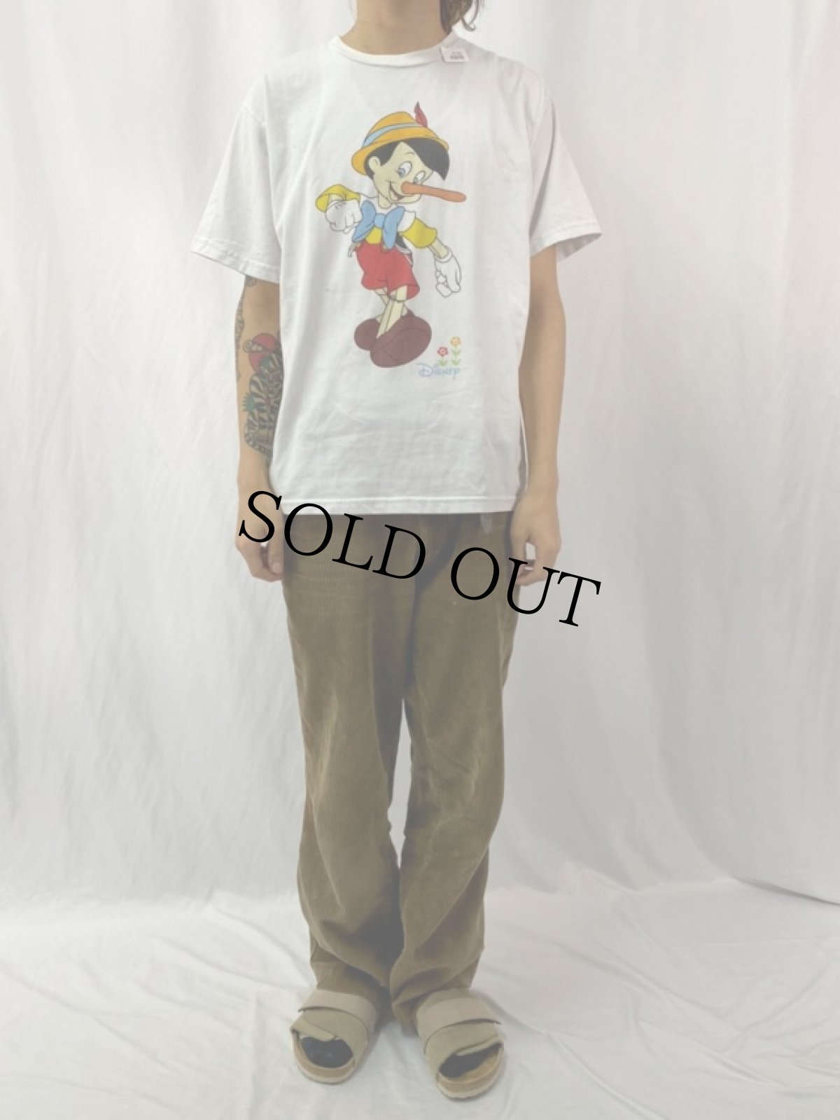 画像3: Disney "Pinocchio" キャラクターTシャツ (3)