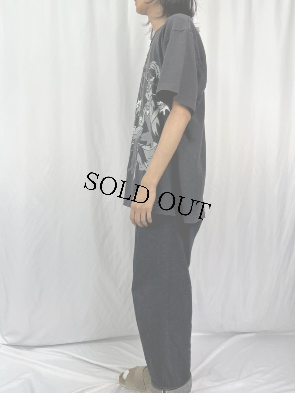 画像3: 90's The Flintstones "Wilma Flintstone & Betty Rubble" キャラクターTシャツ XL (3)