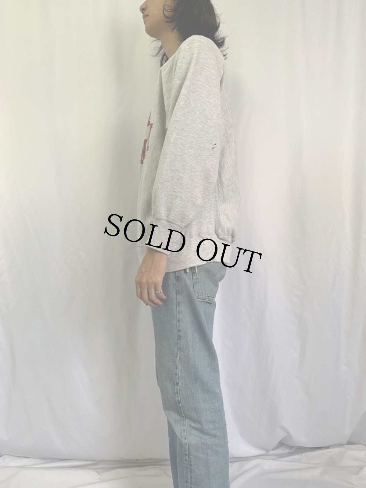 画像3: 80's Champion REVERSE WEAVE USA製 トリコタグ "BOSTON UNIVERSITY" XL (3)