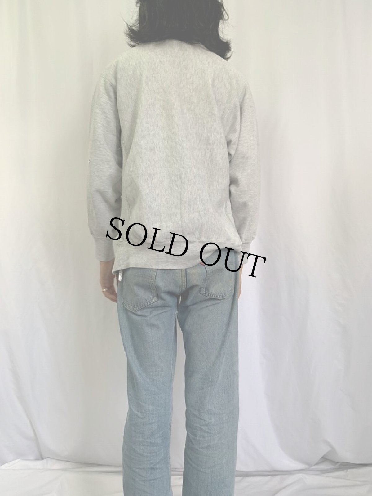 画像4: 80's Champion REVERSE WEAVE USA製 トリコタグ "BOSTON UNIVERSITY" XL (4)