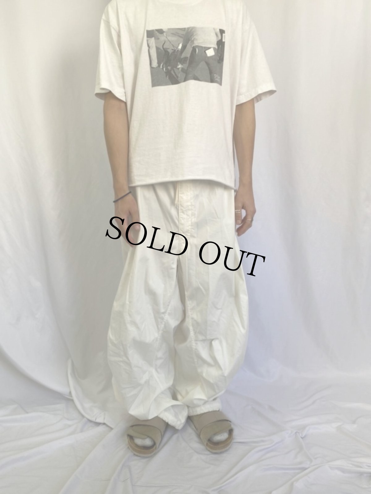 画像2: 80's U.S.ARMY スノーカモオーバーパンツ LARGE-LONG (2)