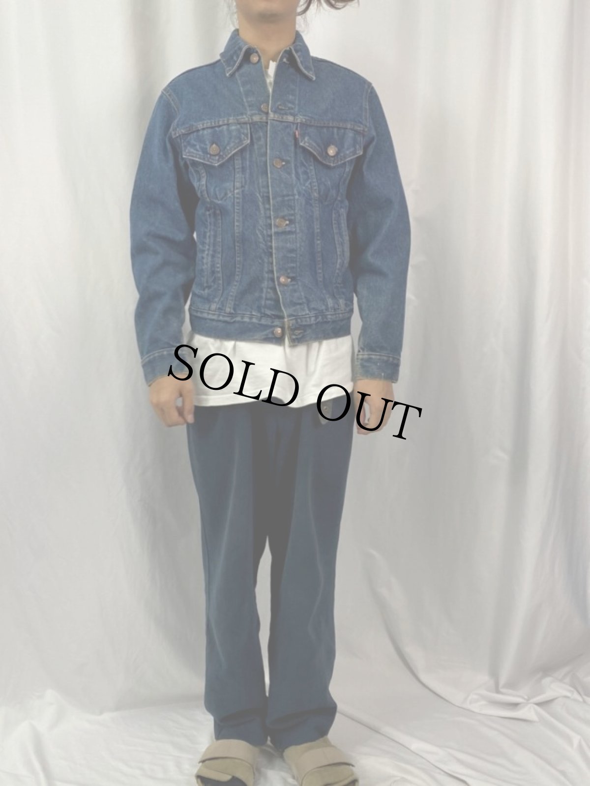 画像2: 80's Levi's 70506-0216 USA製 デニムジャケット 34 (2)