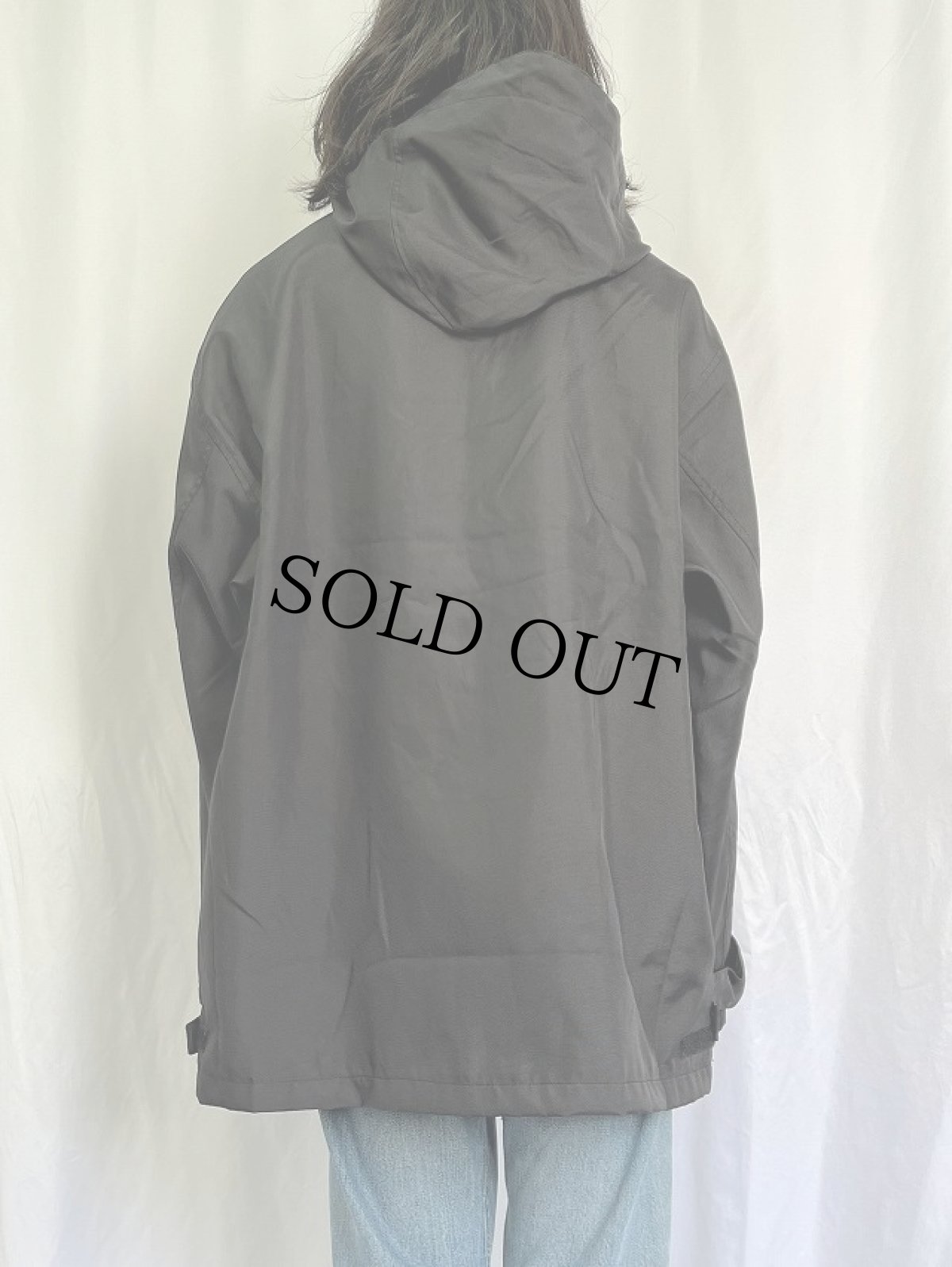 画像4: 〜00's Calvin Klein Jeans ナイロンアノラックパーカー XL (4)