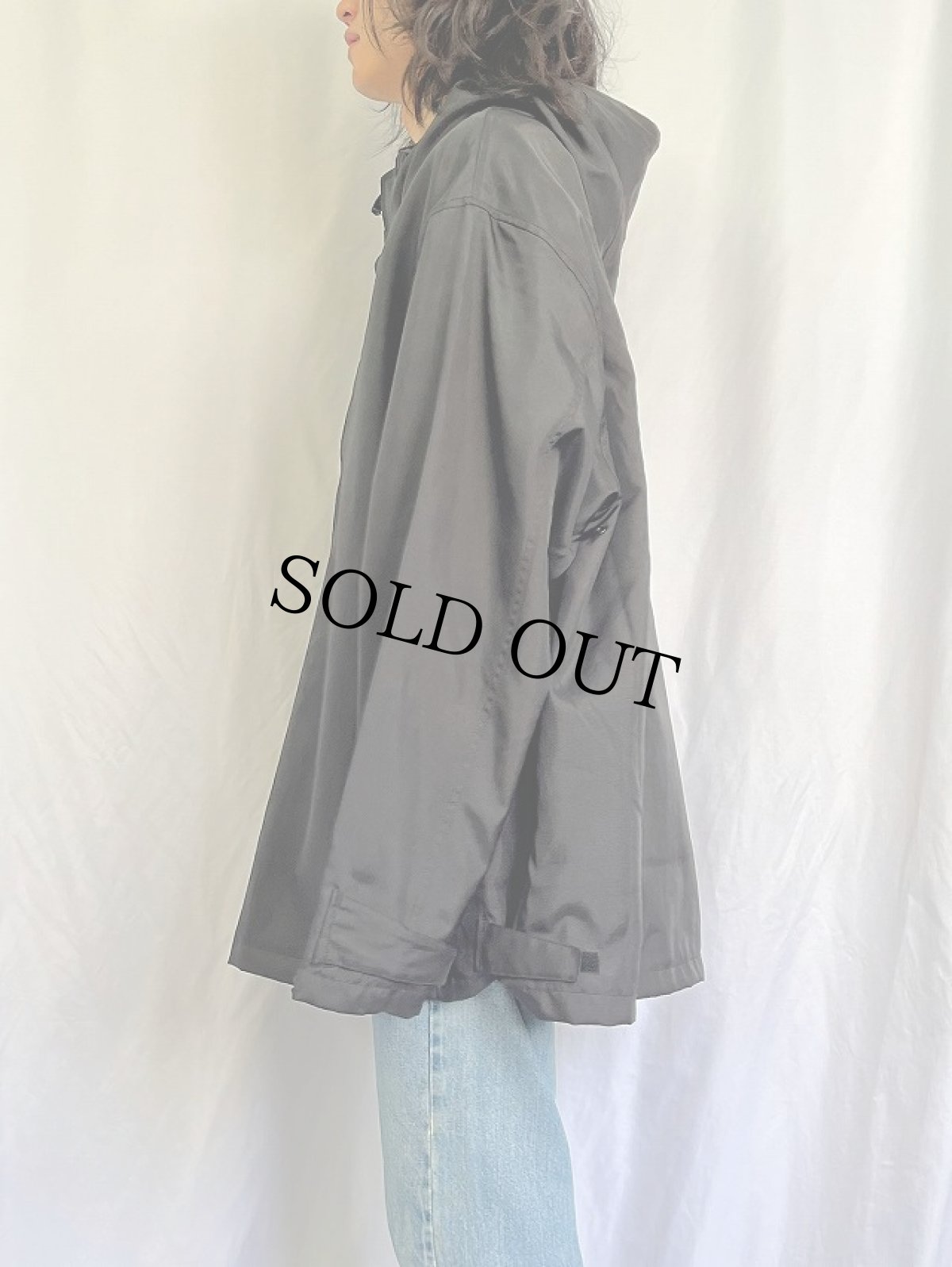 画像3: 〜00's Calvin Klein Jeans ナイロンアノラックパーカー XL (3)