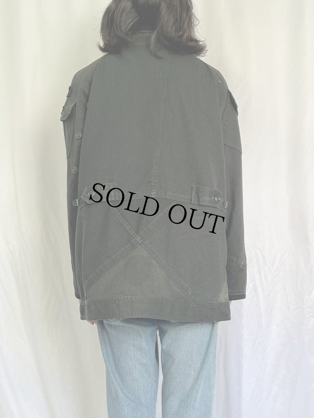 画像4: PAPER JAPAN製 ハーフジップ プルオーバージャケット (4)