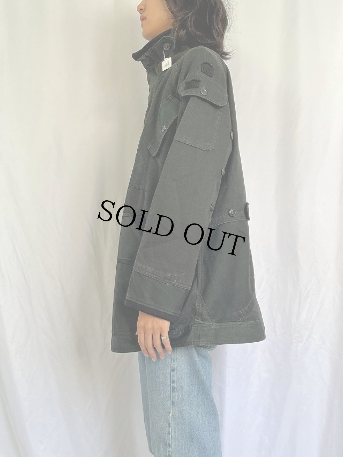 画像3: PAPER JAPAN製 ハーフジップ プルオーバージャケット (3)